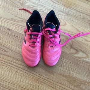 Adidas Neon Pink Soccer cleats size 4